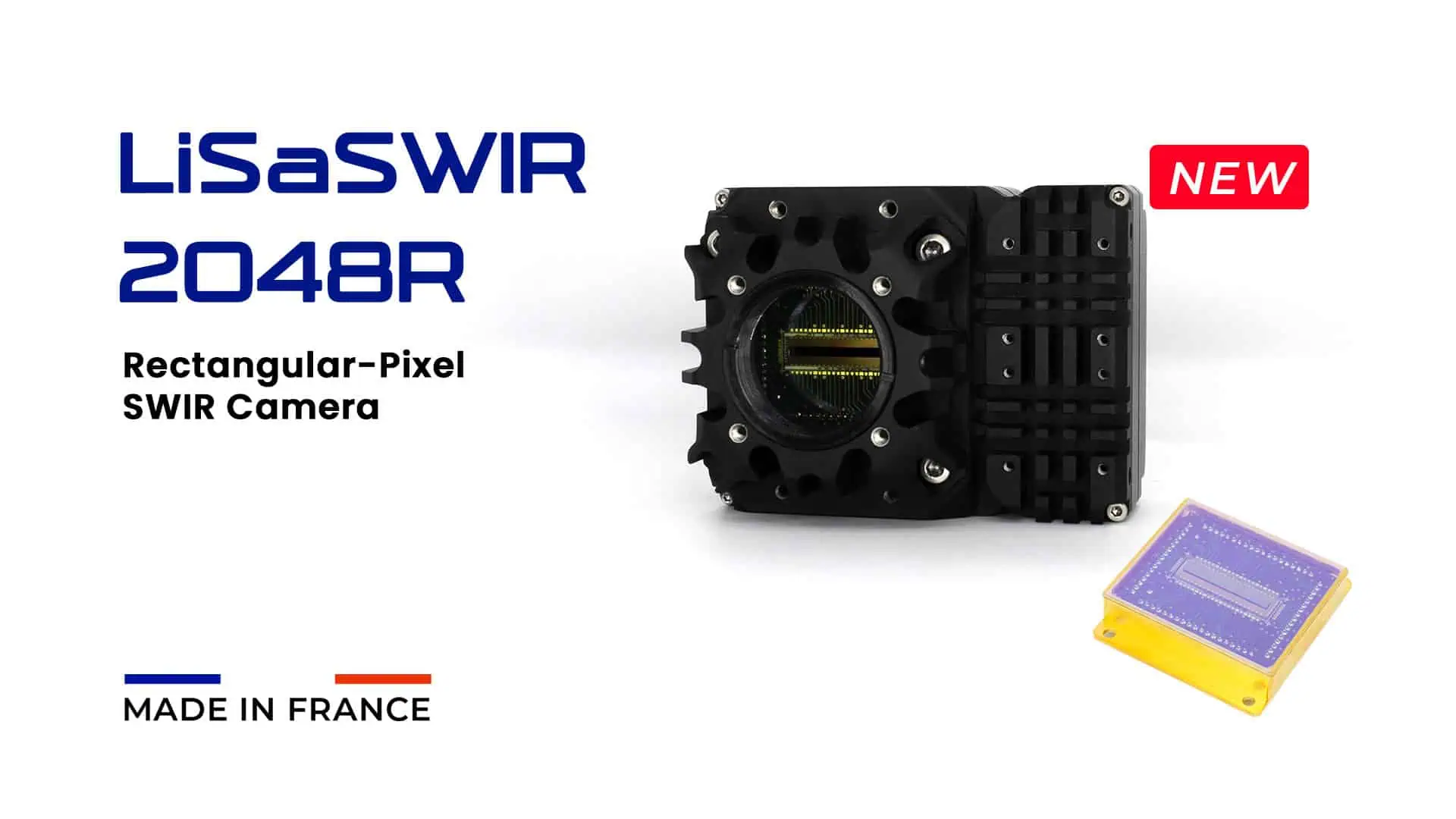 Rectangular-Pixel SWIR Camera Rectangular-Pixel SWIR Camera now available for order
